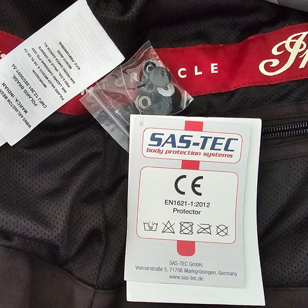 Indian Women's Sm Motorcycle Riding Jacket - Picture 9 of 9